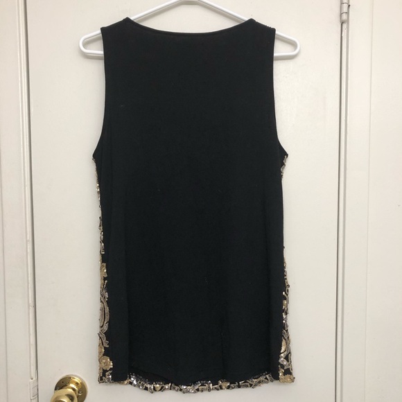 Le Chateau Sequin Tank Top - Picture 3 of 3